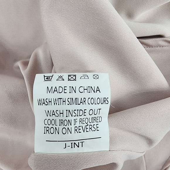 Showpo Common Muse Maxi Dress 0 Tulip Slit Strapless Ties Formal Stone Beige - Picture 15 of 15